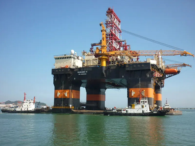 Perimetrul Trident/FOTO: Saipem