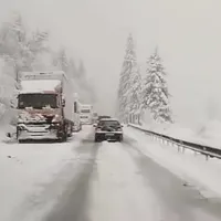 Cod galben de ninsori în județul Galați. Zăpadă depusă pe mai multe drumuri naționale și județene - Foto: Facebook/Meteoplus - Caracter ilustrativ