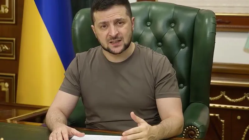 Zelenski promite că Ucraina va "lua totul înapoi" de la Rusia: "E doar o chestiune de timp"/FOTO: Facebook/VolodimirZelesnki