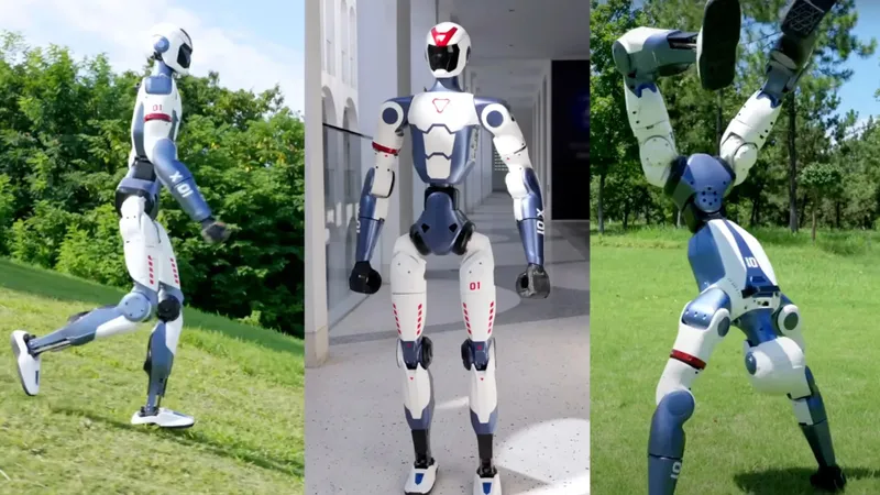 Chinezii de la Unitree au lansat un robot umanoid la un preț șoc de 6.000 $. Ce știe să facă? - Foto: Unitree / colaj