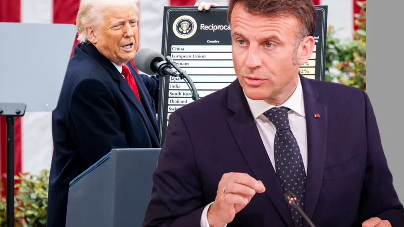 Furie în Europa după războiul economic al lui Trump. Macron amenință: Retragem investițiile din SUA - Foto: Profimedia images
