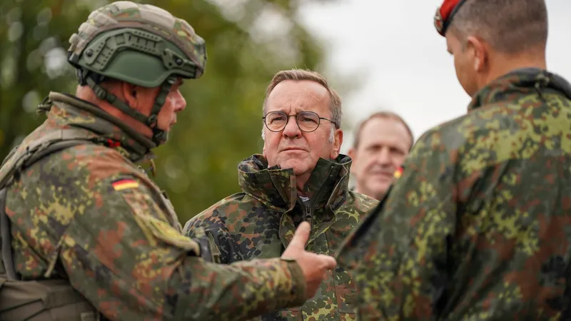 Ministrul german al Apărării, Boris Pistorius, a introdus priectul de lege privind serviciul militar - Foto: Profimedia Images (imagine cu rol ilustrativ)