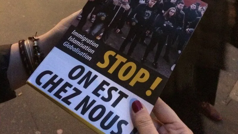 Generația Identitară a fost dizolvată de autoritățile din Franța/FOTO: BBC