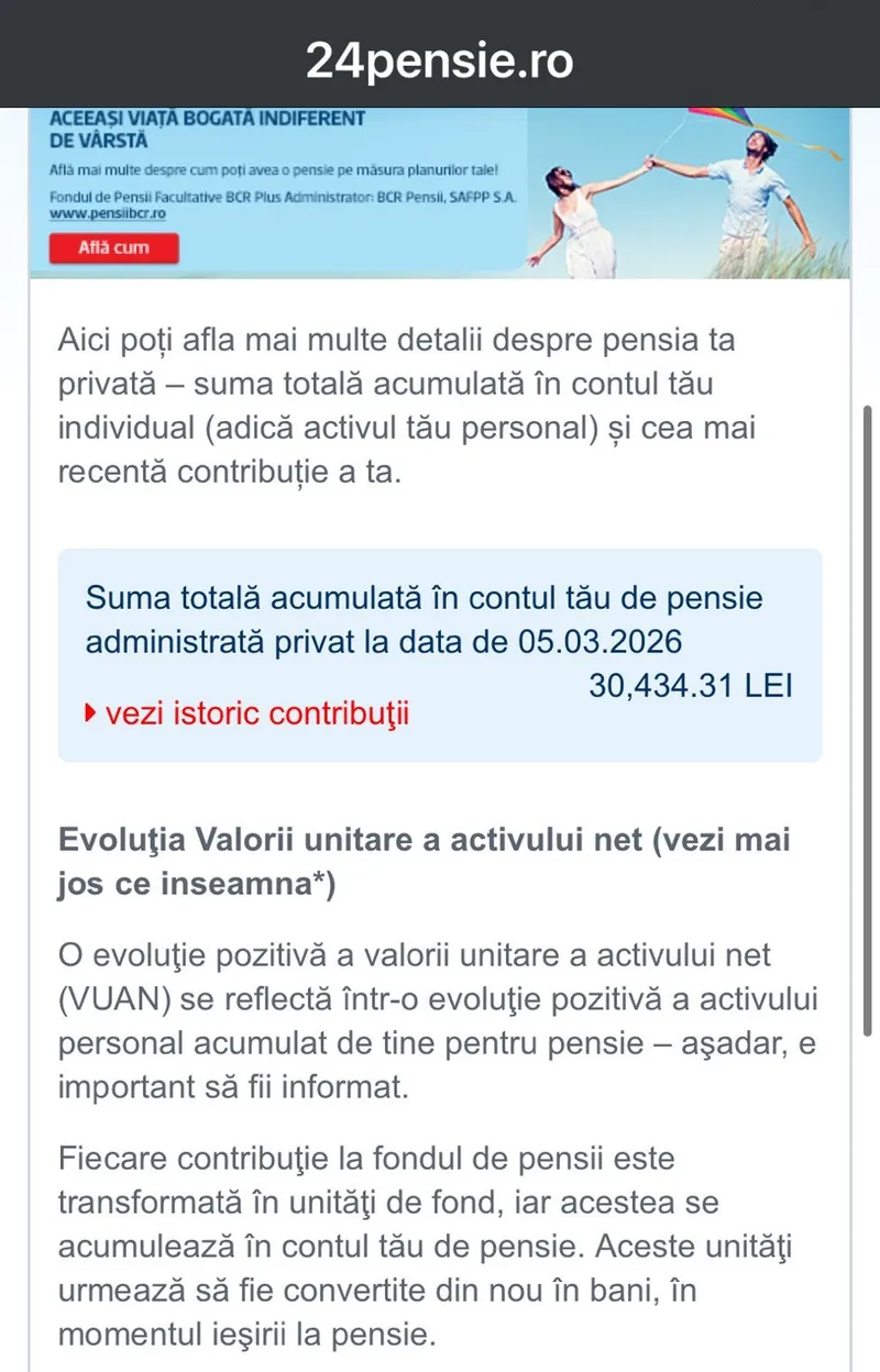 Fond privat de pensii - Foto: Arhiva