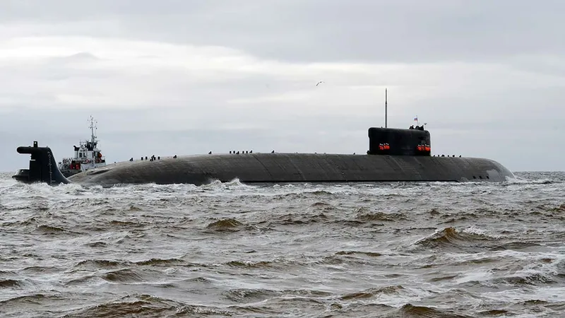 submarinul nuclear rusesc K-529 Belgorod/foto: Profimedia Images