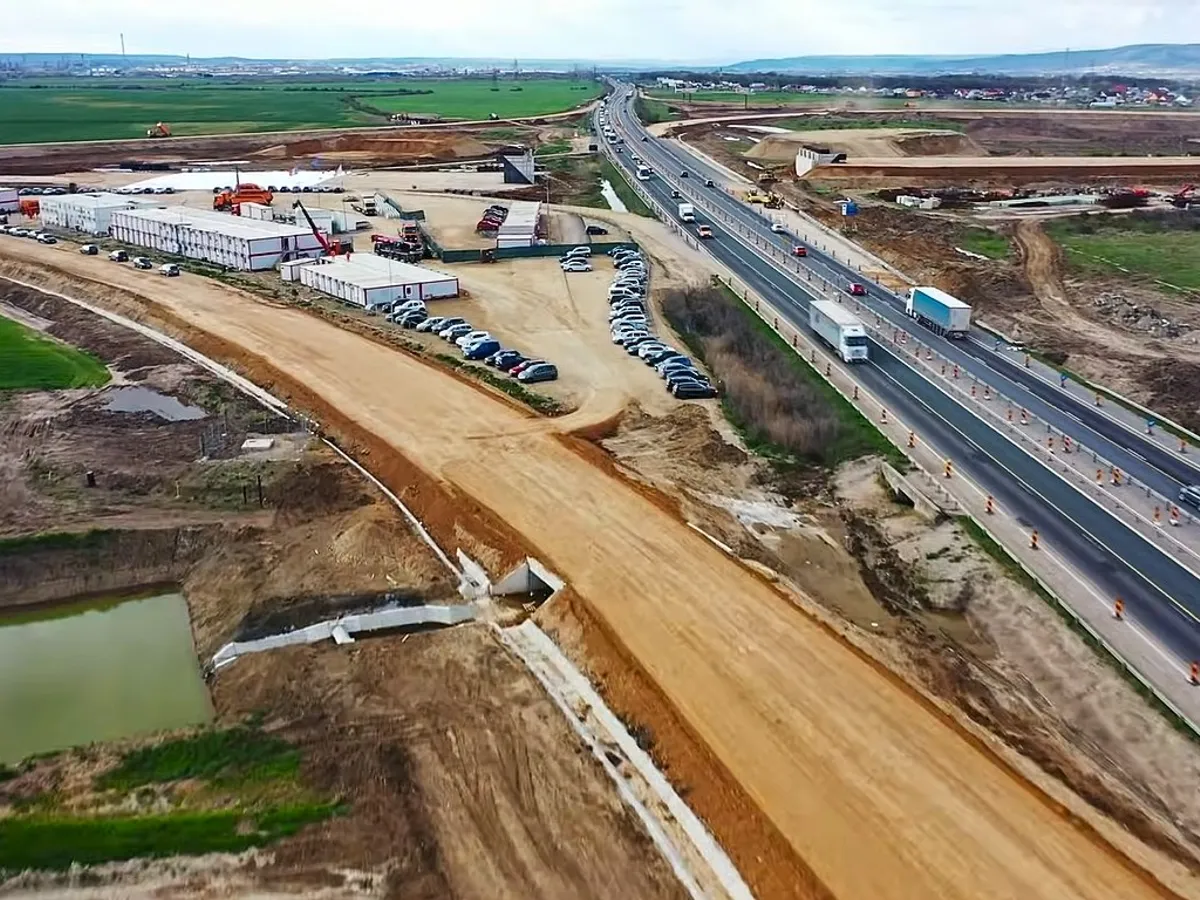 De la Craiova la Constanța, pe autostradă din vară! Promisă din 2023, Autostrada Ford e aproape gata - Foto: Facebook / Asociația Pro Infrastructură