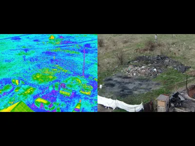 „Războiul” dronelor împotriva arderilor și depozitelor ilegale de deșeuri - Foto: Facebook / Garda de Mediu Sălaj