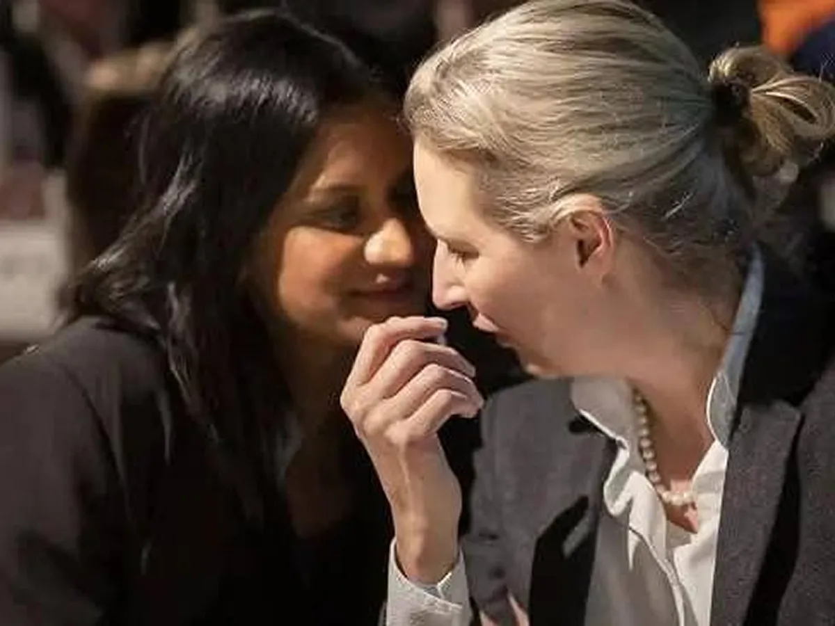 Sarah Bossard și Alice Weidel