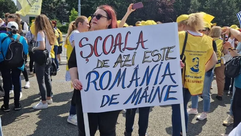 Greva continuă. Profesorii au respins oferta guvernului - Foto: Newsweek