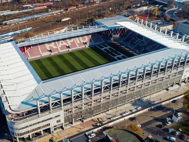 Stadionul Giulești- Foto: Instagram Concelex