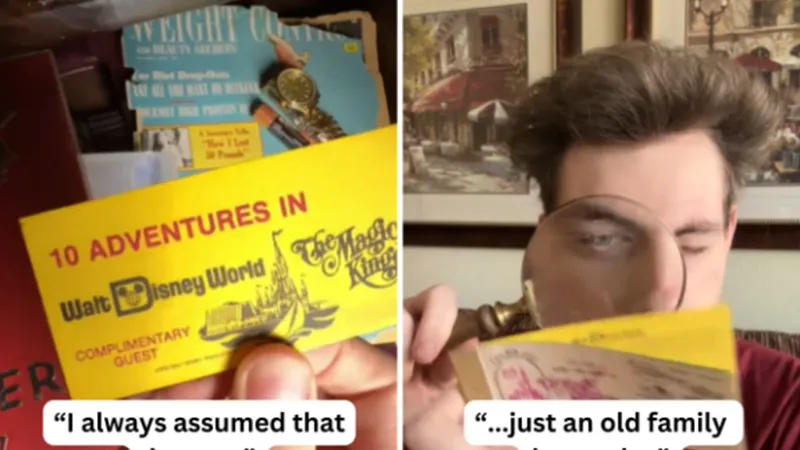 Un bărbat a încercat să intre la Disney World cu un bilet vechi de 46 de ani. Ce i-a spus personalul - Foto: Scoop,Upworthy.com