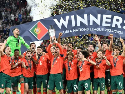 Portugalia a câștigat a 2-a oară Liga Națiunilor la fotbal. 5-3, cu Spania, la 11 metri - Foto: Profimedia Images