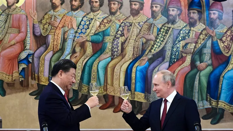 Putin vizitează China care îi alimentează războiul din Ucraina. 27 avioane, 7 nave înconjoară Taiwan - Foto: Profimedia Images
