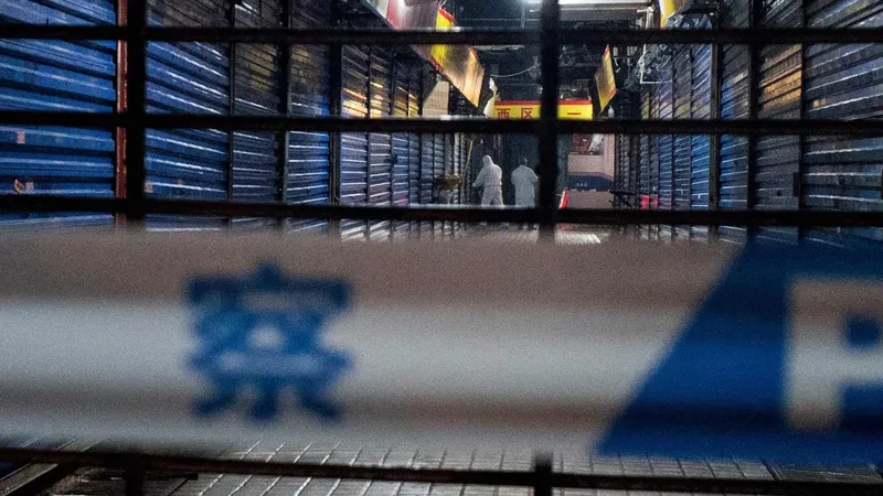 Piața de animale din Wuhan    Foto: Guliver/ Getty Images