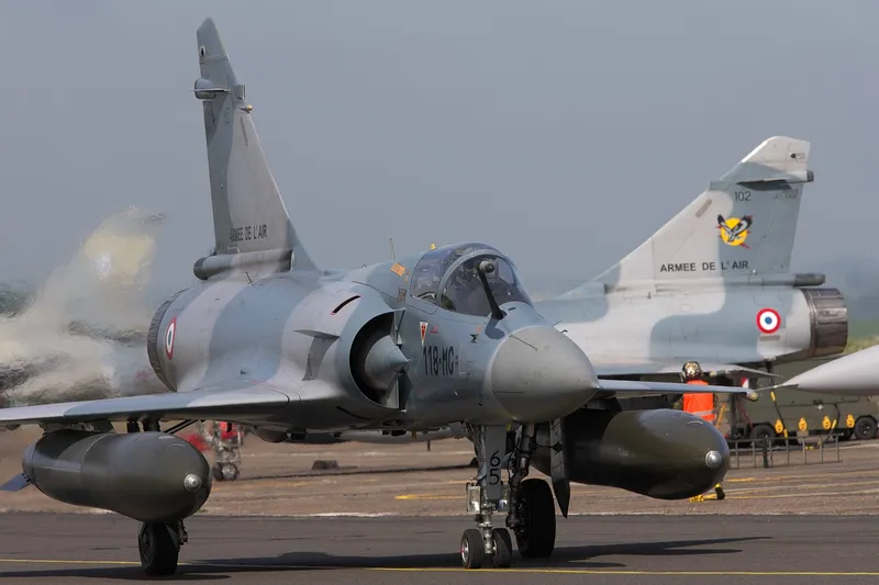 Avion de luptă Mirage 2000 al Franței - Foto: Profimedia Images