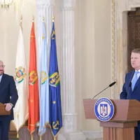 Charles Michel și Klaus Iohannis. Foto: presidency.ro