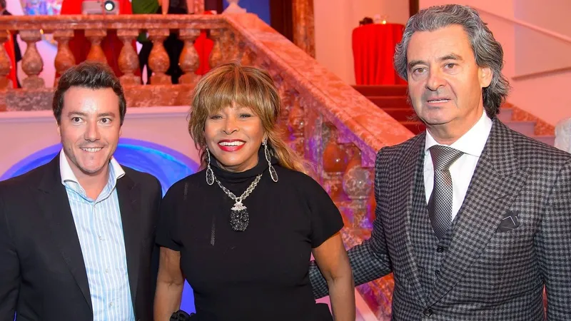 Tina Turner și Erwin Bach (dreapta) - Foto: Profimedia Images