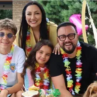 Cătălin, David, Eva și Andra Măruță - Foto: Arhiva personala