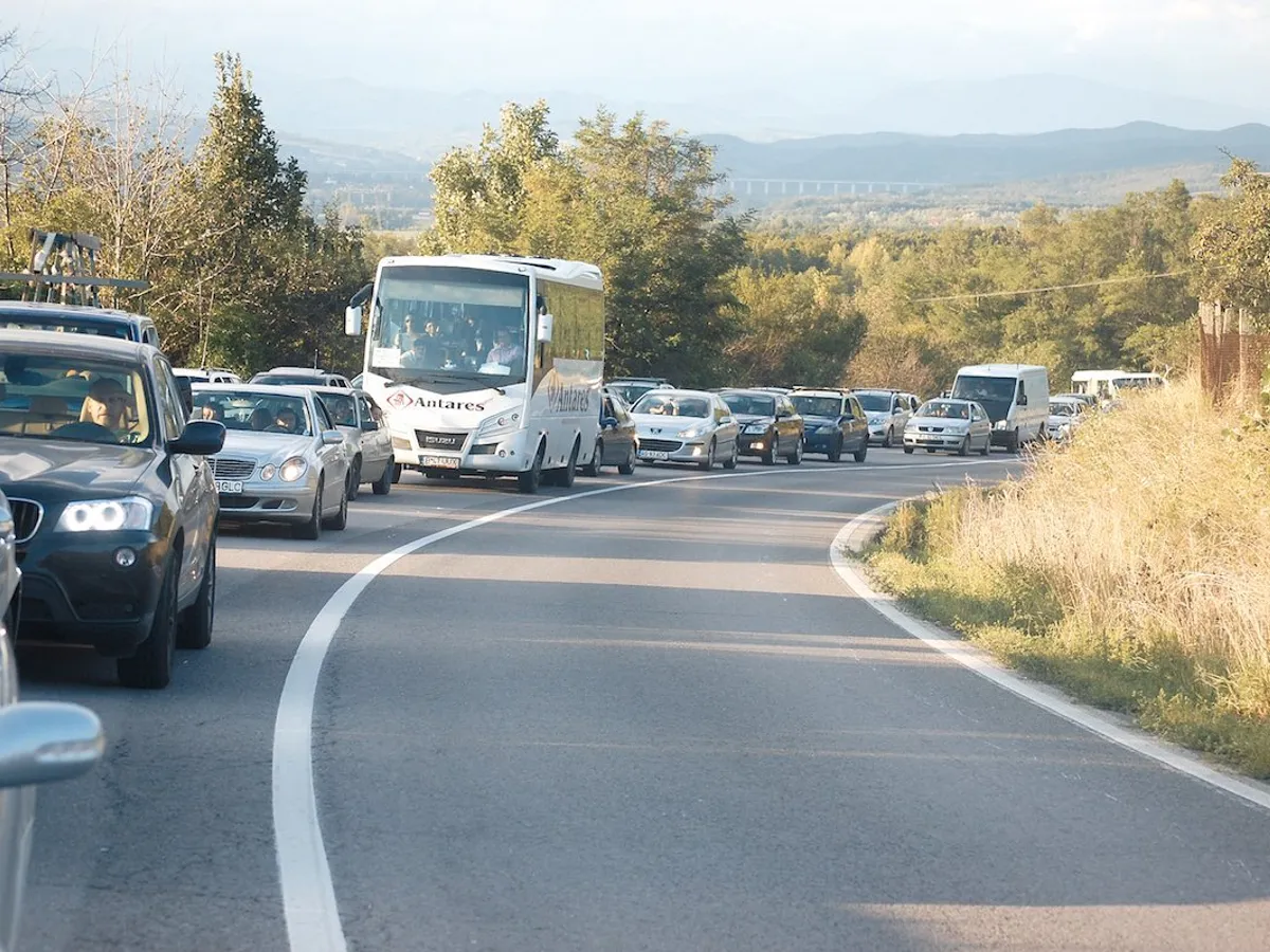 Nervi și aglomerație pe Vâlcea – Pitești