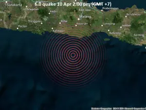 Cutremur cu magnitudinea 5,9 în / Volcano Discovery