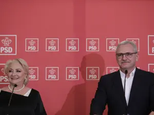 Liviu Dragnea și Viorica Dăncilă s-au jucat din nou de-a guvernarea. Foto Inquam Photos/Octav Ganea