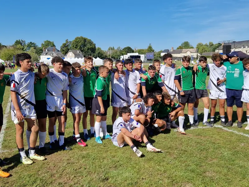 Rugby Club Academy din București a prticipat la Turneul Rugby Heritage Cup 2023 din Franța Foto: NWR