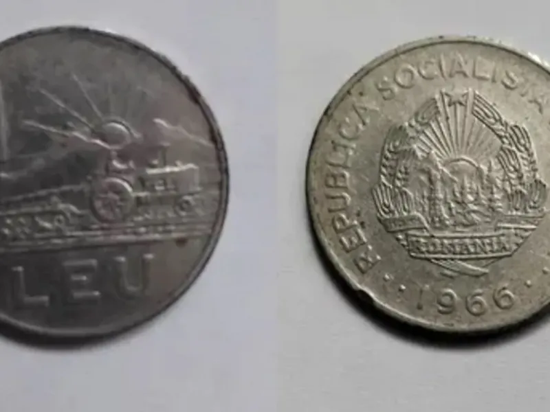 Moneda de 1 LEU care valorează cât trei salarii minime. Ce o face atât de specială? - Foto: Internet