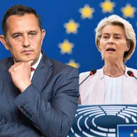 Moțiunea inițiată de Piperea (AUR) contra Ursulei von der Leyen, repsinsă cu majoritate zdrobitoare - Foto: Profimedia Images /