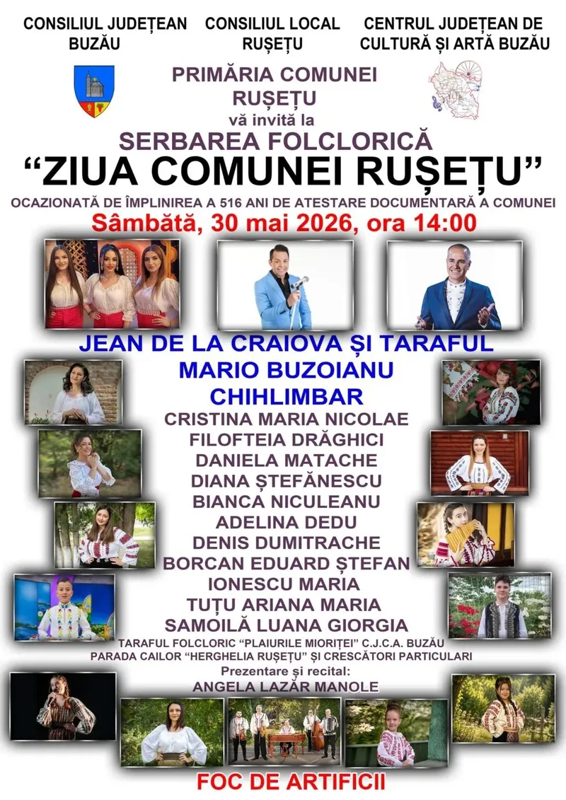 Zilele Comunei la Rușețu - Foto: Arhiva