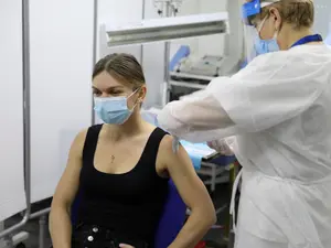 Simona Halep s-a vaccinat anti-COVID. Sursă imagine: CNCAV