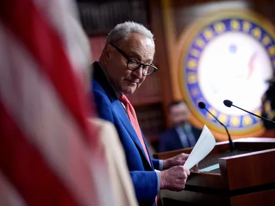 Democratul Chuck Schumer, liderul minorității din Senat Foto: profimediaimages.ro