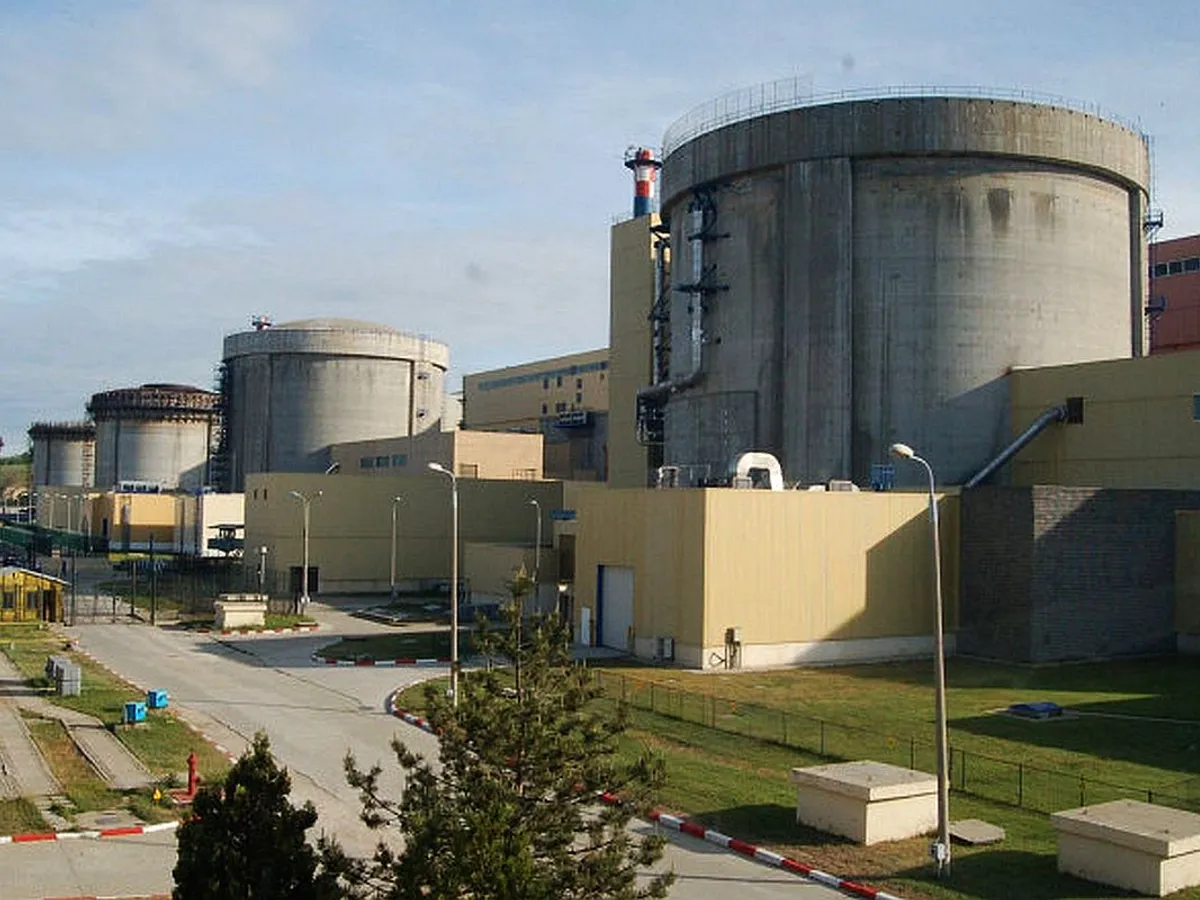 Centrala de la Cernavodă - Foto: Facebook/Nuclearelectrica