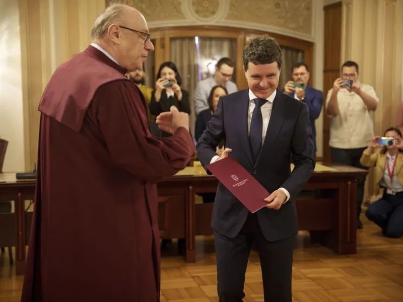 Nicuşor Dan, la Curtea Constituţională - Foto: Profimedia Images