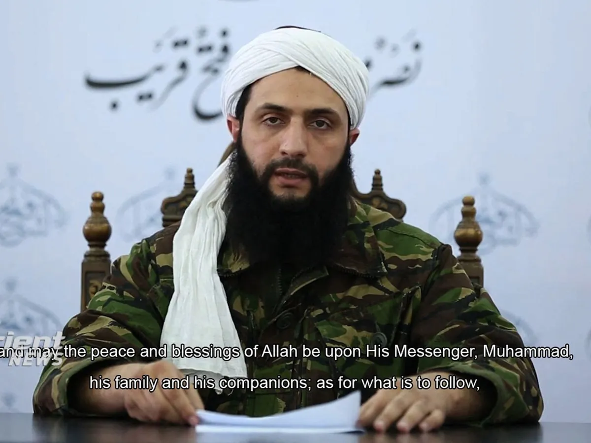 Ahmed al-Sharaa când se numea Jolani și era lider al Frontului Nusra - Foto: Profimedia Images