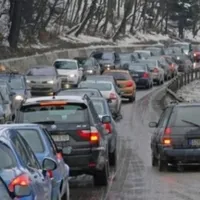 Poliția rutieră le recomandă șoferilor să fie prudenți: FOTO: Facebook
