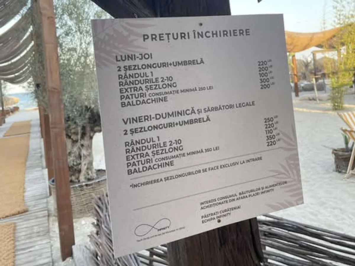 Prețuri de Dubai la șezlonguri în Mamaia Nord. O zi la plajă costă cât o noapte de cazare în Grecia - Foto: Newsweek România
