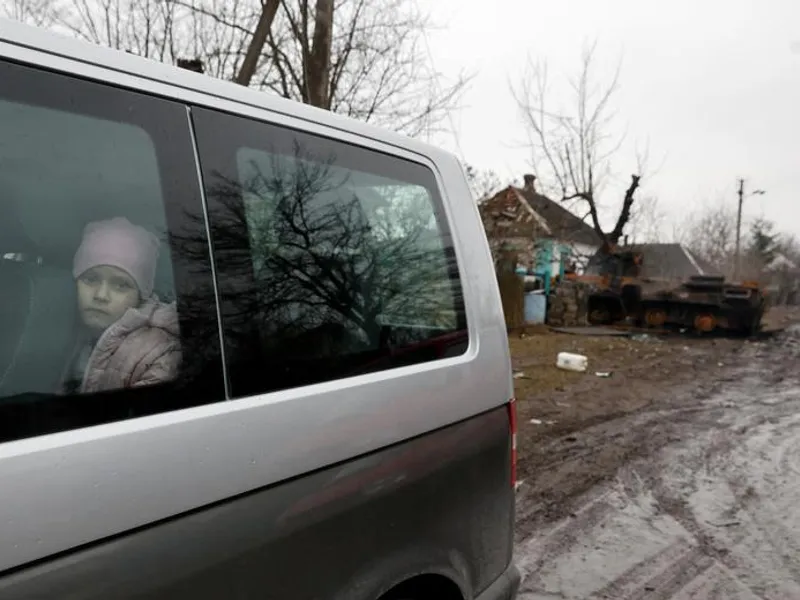 167 de copii au fost deja uciși și 297 răniți în Ucraina, anunță autoritățile ucrainene/FOTO: Reuters