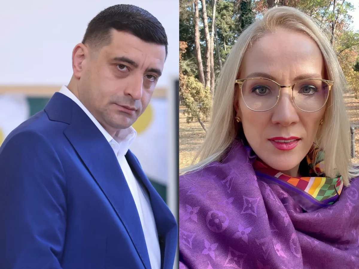 Ioana Bruynseels care a citit moțiunea AUR: omul lui Dăncilă și Dan Voiculescu. Avere: 5.000.000€ - Foto: INQUAM PHOTOS / Octav Ganea