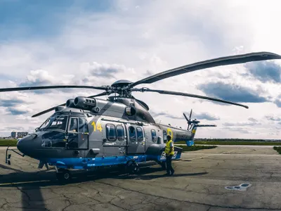 Airbus Helicopters România a livrat MI al Ucrainei cinci elicoptere H225 modernizate. / Foto: ukrinform.net