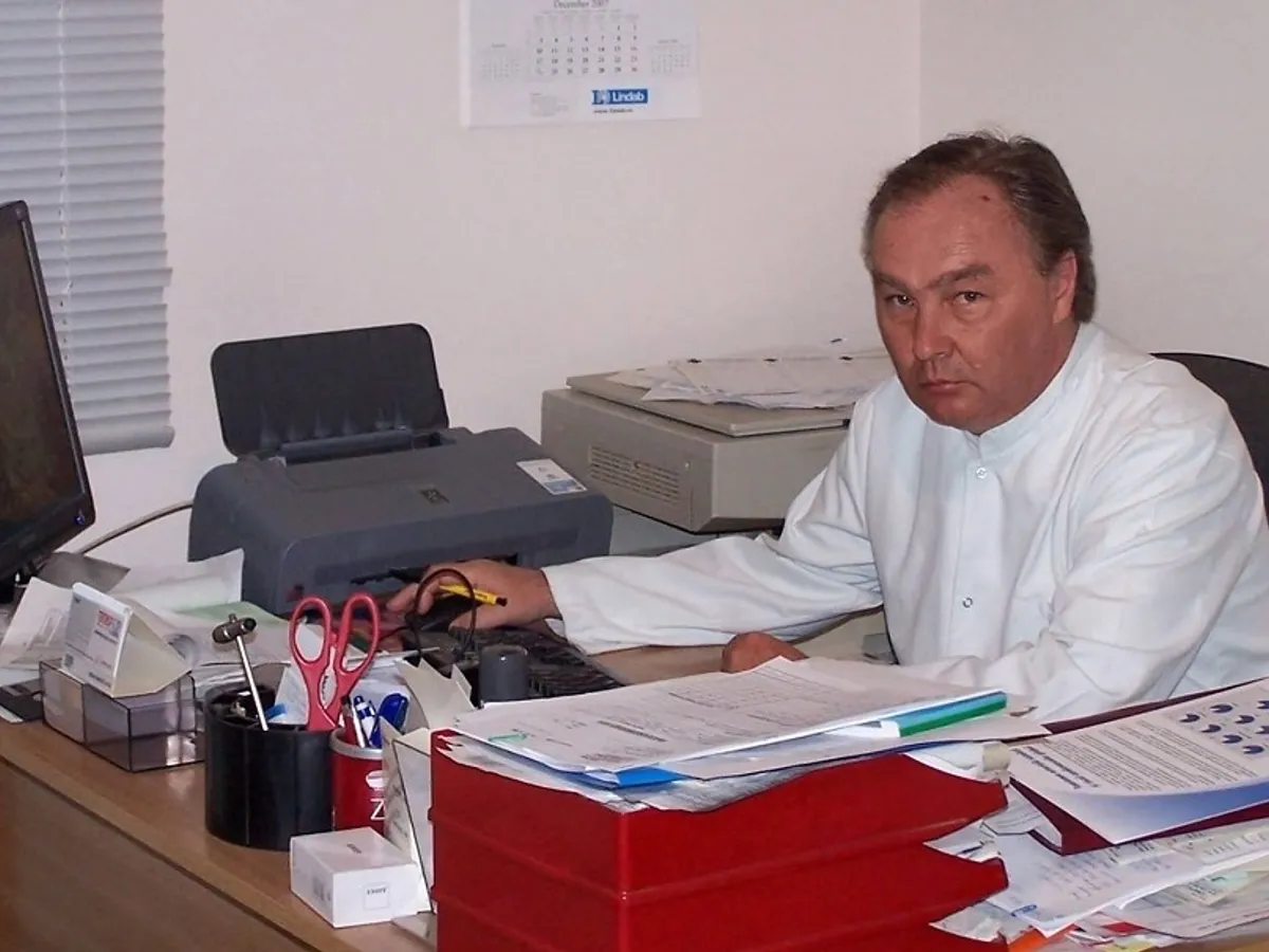 Medicul Cătălin Petrencic din comuna Mânăstirea/FOTO: Facebook