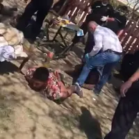 Abuzul comisarului din Bolintin Vale a fost filmat/FOTO: facebook.com