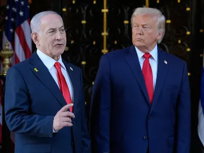Benjamin Netanyahu și Donald Trump - Foto: Profimedia images