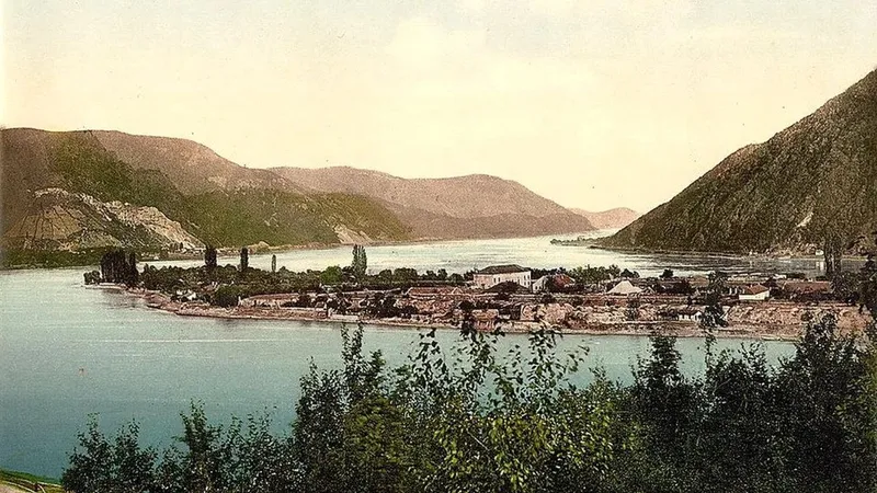 Fotografie cu insula Ada Kaleh - Foto: Historia