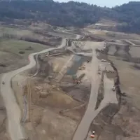 Lucrările la Autostrada Pitești - Sibiu, Secțiunea 4, cea cu tuneluri, la 25,5%. Gata în 2026? - Foto: captură video