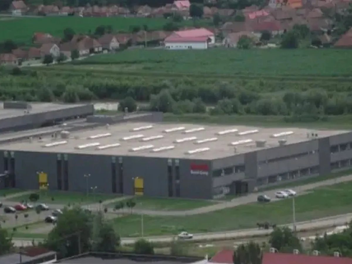 Fabrica de uraniu concentrat de la Feldioara - Foto: Bună ziua, Braşov