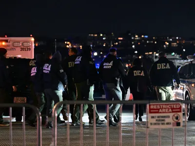 Polițiștii americani l-au escortat pe Maduro - Foto: Profimedia Images