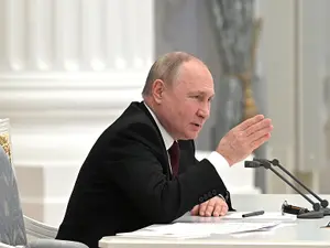 Vladimir Putin a dat ordinul de invadare. Războiul poate începe oricând/FOTO: kremlin.ru