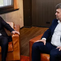 Marcel Ciolacu i-a spus lui Olaf Scholz că România așteaptă mai mulți investitori germani- Foto: Facebook/ Marcel Ciolacu