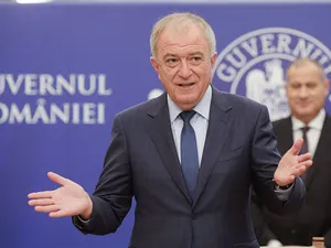 Ion Sterian, directorul general Transgaz, la ceremonia de semnare a Ordinului de începere a lucrărilor la Gazoductul Tuzla-Podișor - Foto: INQUAM PHOTOS/George Călin