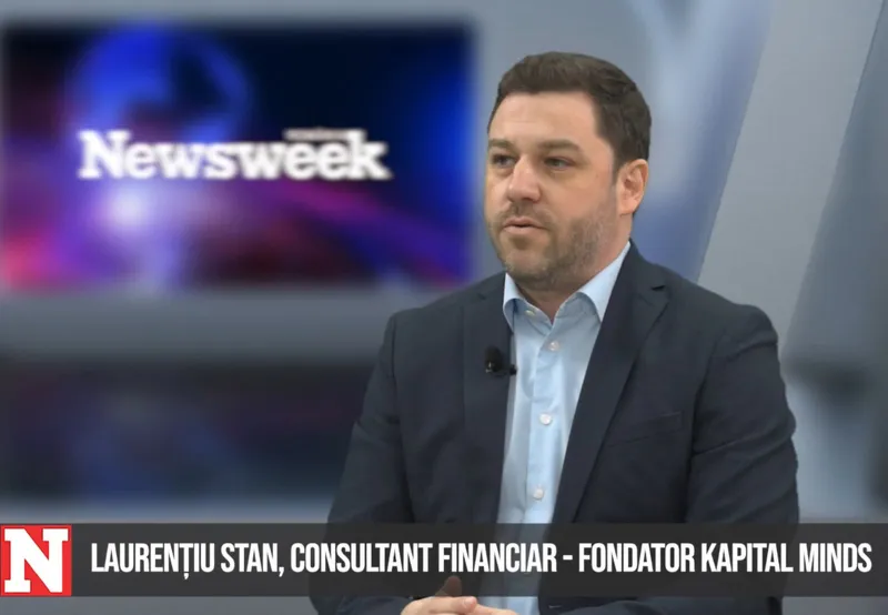 Laurențiu Stan, consultant financiar Foto: Newsweek Rom&acirc;nia